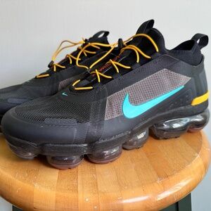 Nike Air VaporMax Utility Shoe in Black Teal - US Men's 10.5